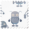Robo Town, Cyborg Grey - Roller Blind